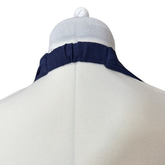 JODI KRISTOPHER Blue Rhinestone Halter Dress Juniors Size 3 Prom Cocktail Party - Picture 7 of 11